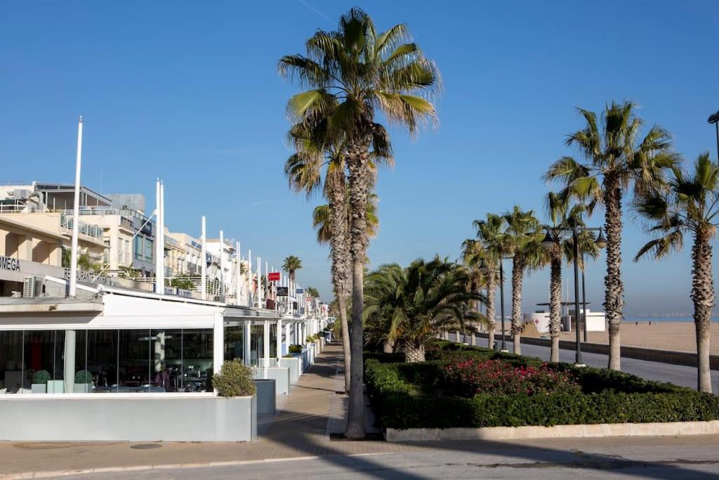 Elegante Apartamento Cerca De La Playa Apartment Valencia Ngoại thất bức ảnh